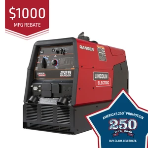 Lincoln Ranger 225 Kohler Engine Driven Welder K2857-1