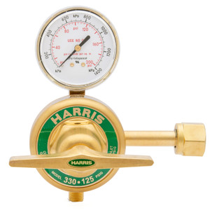 Harris Model 330 Oxygen Single Stage Liquid Cylinder Gaseous Withdrawal Regulator 330-500-540 - 300197 Harris Model 330 Oxygen Single Stage Liquid Cylinder Gaseous Withdrawal Regulator 330-500-540 - 300197