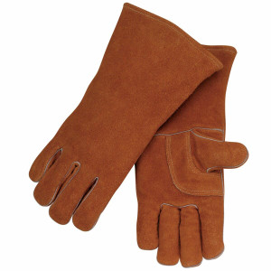 Revco Black Stallion Model 115 Split Cowhide Stick Welding Glove with Palm Guard Revco Black Stallion Model 115 Split Cowhide Stick Welding Glove with Palm Guard