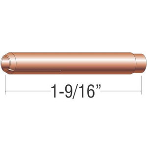 Profax 13N20L Long Collet .020 for 9-20-25 Series TIG Torches - 10 Pack