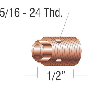 Profax 53N17 Collet Body .020 24-24W Series TIG Torch - 2 Pack Profax 53N17 Collet Body .020 24-24W Series TIG Torch - 2 Pack