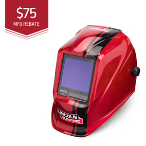 Lincoln Viking 3350 Code Red Welding Helmet K4034-4