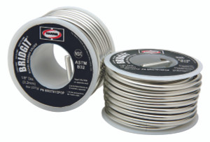 Harris 1/8 8 oz Bridgit Lead Free Solder BRGT61/2POP Harris 1/8 8 oz Bridgit Lead Free Solder BRGT61/2POP