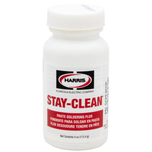 Harris Stay-Clean Paste Flux 4 oz Brush Cap Bottle SCPF4 Harris Stay-Clean Paste Flux 4 oz Brush Cap Bottle SCPF4