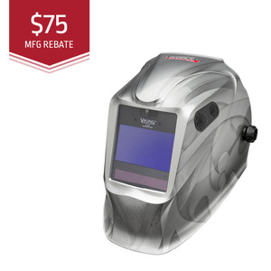 Lincoln Viking 2450 ADV Heavy Metal Welding Helmet K3029-5 Lincoln Viking 2450 ADV Heavy Metal Welding Helmet K3029-5