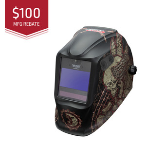 Lincoln Viking 2450 ADV Graveyard Shift Welding Helmet K3099-5
