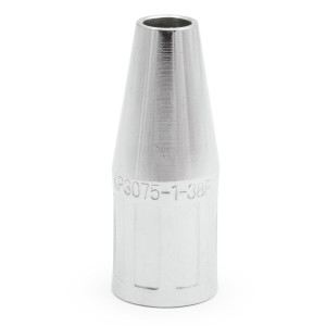 Lincoln Magnum PRO 100L & 175L Gas Nozzle - Flush, 3/8 in. ID - 25/pack - KP3075-1-38F-B25 Lincoln Magnum PRO 100L & 175L Gas Nozzle - Flush, 3/8 in. ID - 25/pack - KP3075-1-38F-B25