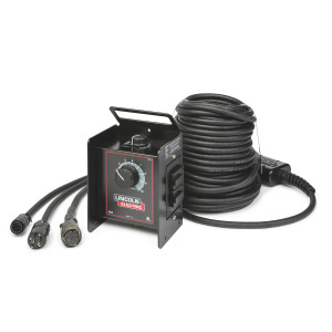 Lincoln Remote Output Control With Min Setting & 120 VAC Receptacles ??? 125 ft. (38.1 m) - K4268-1 Lincoln Remote Output Control With Min Setting & 120 VAC Receptacles ??? 125 ft. (38.1 m) - K4268-1