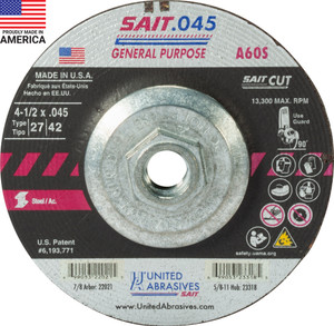 United Abrasives Sait 22053 7