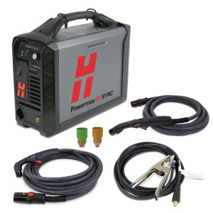 Hypertherm Powermax 45 SYNC Plasma Cutter w/ CPC Port, 20 ft. 75 Degree & 25 ft. 15 Degree Handheld Torch 088564