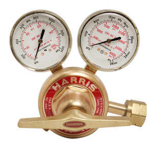 Harris Model 3500-125-350 Hydrogen, Methane Single Stage High Pressure Regulator - 3003503 Harris Model 3500-125-350 Hydrogen, Methane Single Stage High Pressure Regulator - 3003503