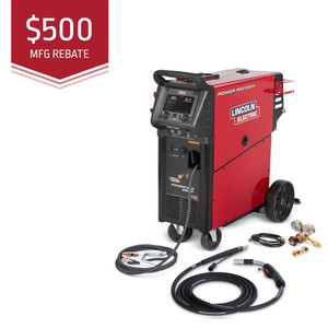 Lincoln POWER MIG 262P Pulsed MIG Welder - K5378-1