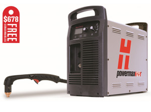 Hypertherm Powermax 125 Plasma Cutter w/ 25' Handheld Torch, CPC (480V) - 059536 Hypertherm Powermax 125 Plasma Cutter w/ 25' Handheld Torch, CPC (480V) - 059536