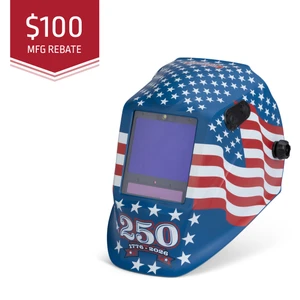 Lincoln VIKING 3350 ADV Star-Spangled American 250th Welding Helmet - K6064-5