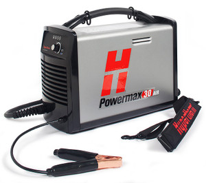 Hypertherm Powermax 30 Air Plasma Cutter w/ 15ft Torch & Built-In Air Compressor REFURB 088096