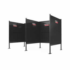 Lincoln 6Ft Weld Booth-Dual - K5543-4