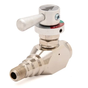 Harris 1/4-Turn Regulator Valve 1/4" MNPT x 1/4" FNPT 316 Stainless Steel - 9101387