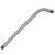 Harris 2393-1F 36" Curved Stainless Steel Tip Tube 1800200