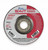 United Abrasives Sait 20063 4.5 x 1/4 x 7/8 Type 27 A24R Depressed Center Grinding Wheel - Box of 25 United Abrasives Sait 20063 4.5 x 1/4 x 7/8 Type 27 A24R Depressed Center Grinding Wheel - Box of 25