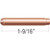 Profax 13N20L Long Collet .020 for 9-20-25 Series TIG Torches - 10 Pack