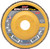 United Abrasives-SAIT 72241 Encore Plus Plastic Backed Flap Disc (Type 29) 4-1/2" x 7/8", 80 Grit, 10-Pack
