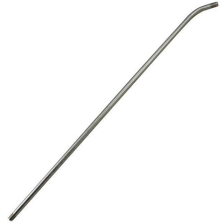 Harris Model 2393-3F 15" Curved Stainless Steel Tip Tube 1800220