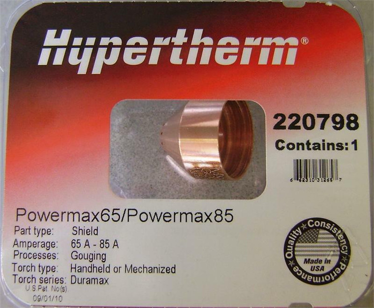 Hypertherm 220798 Powermax 85 Gouging Shield