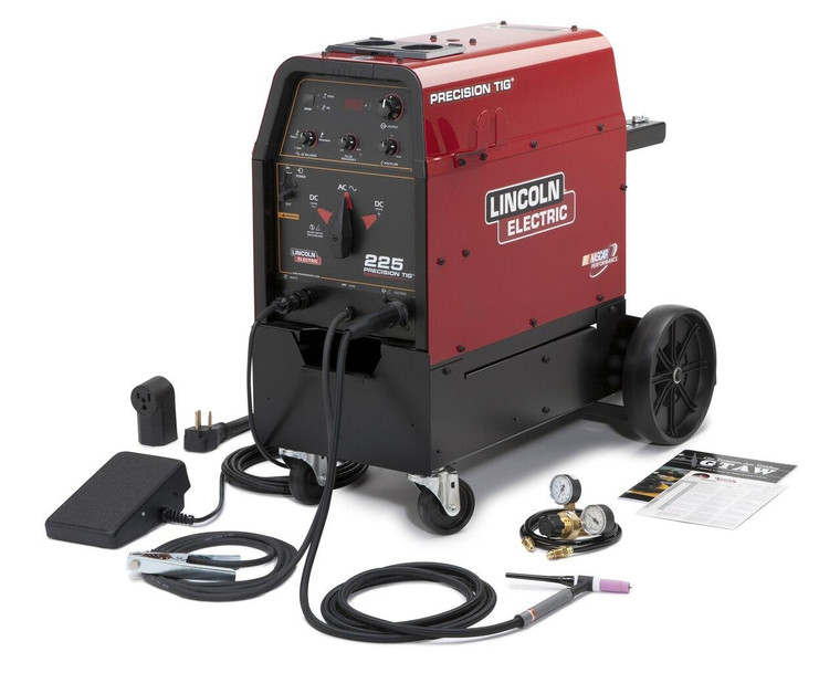 Lincoln Precision TIG 225 TIG Welder Ready-Pak with Cart K2535-2 Lincoln Precision TIG 225 TIG Welder Ready-Pak with Cart K2535-2