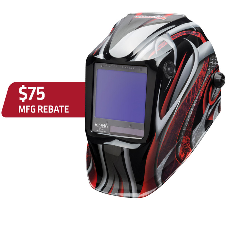 Lincoln Viking 3350 Twisted Metal Welding Helmet K3248-4