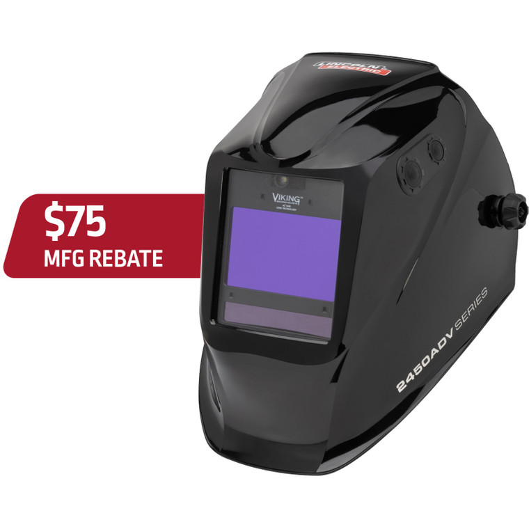 Lincoln Viking 2450 ADV Black Welding Helmet K3028-5