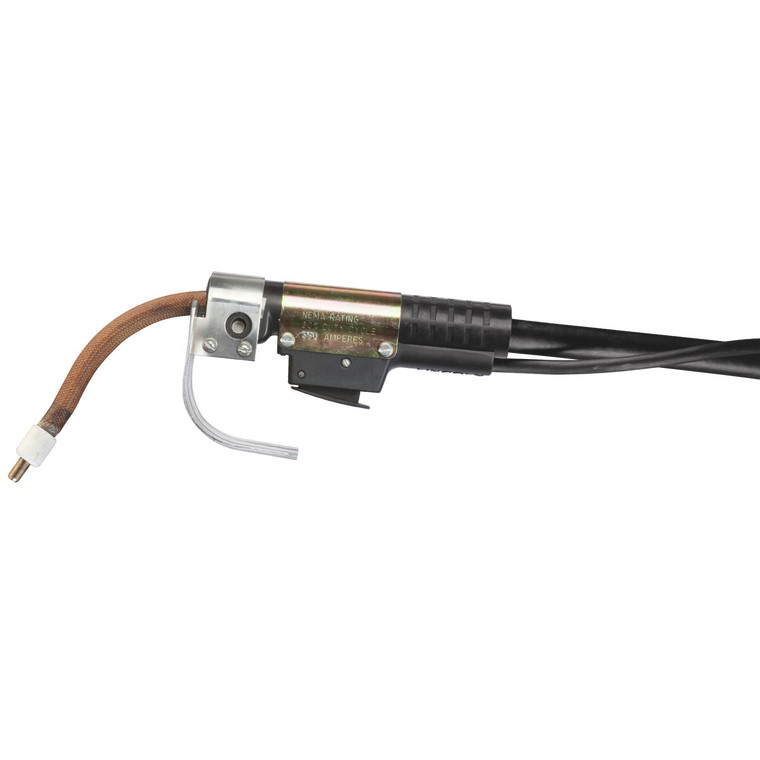 Lincoln Electric K126 Classic Innershield FCAW-S Welding Gun, 350 A, 0.062-3/32 in, 15 ft