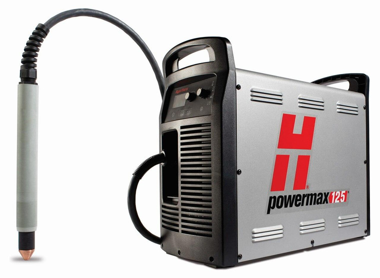 Hypertherm Powermax 125 Plasma Cutter w/ 50' Machine Torch, CPC, Serial Port (480V) - 059543