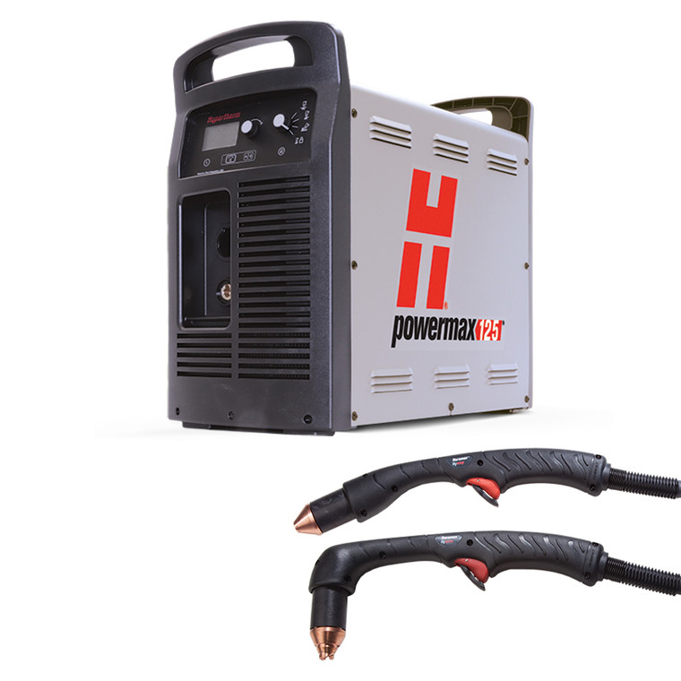 Hypertherm Powermax 125 Plasma Cutter w/ 50 foot 85° & 15° Hand Torch, CPC (480V) - 059569