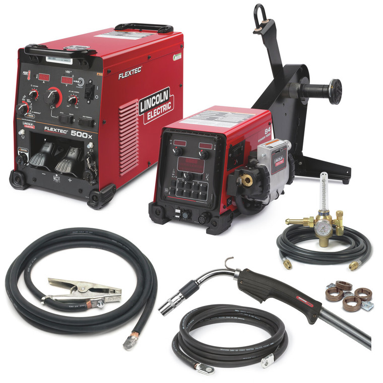 Lincoln Flextec 500X/ Power Feed 84 Heavy Duty One-Pak - K3612-5