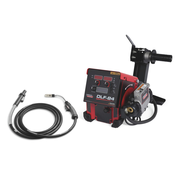 Lincoln DLF-84 Bench Model with Gun Wire Feeder Welder - K5287-3