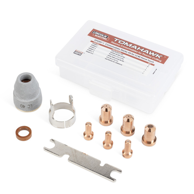 Lincoln Plasma Consumable Kit for LC40 Hand Torch - KP5347-1