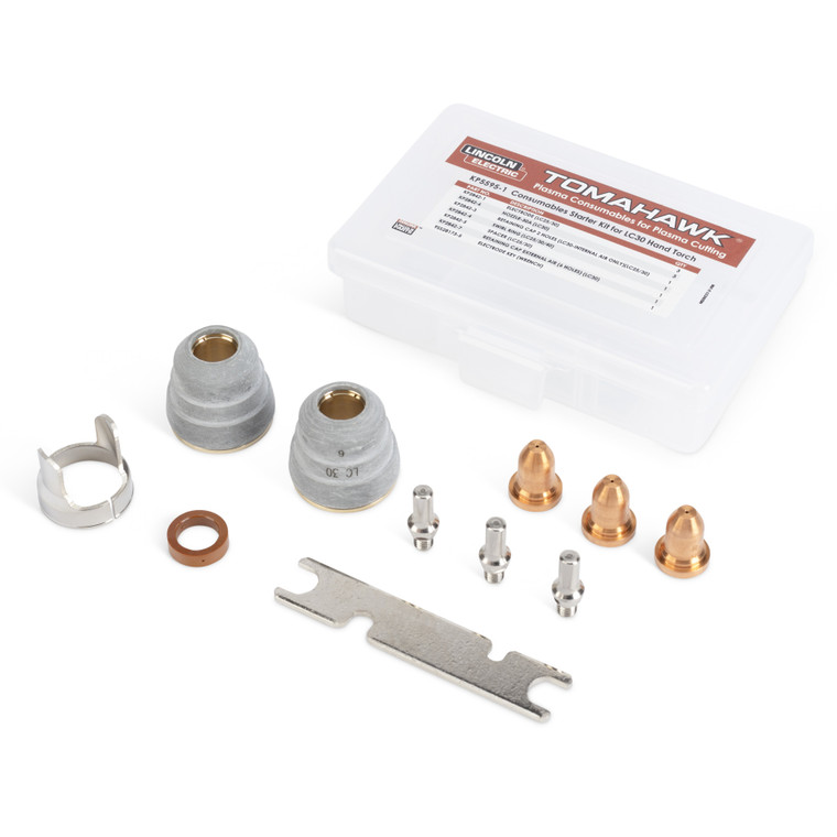 Lincoln Tomahawk 30 Air Plasma Consumable Kit - KP5595-1