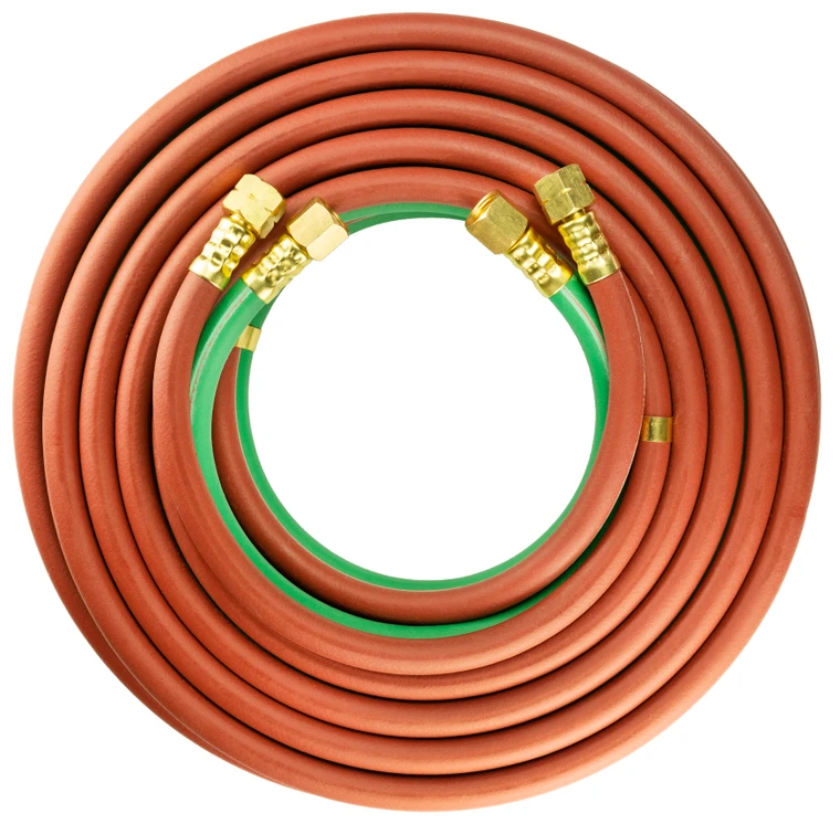 Powerweld 25 Ft. 3/8" Grade T Twin BB Welding Hose