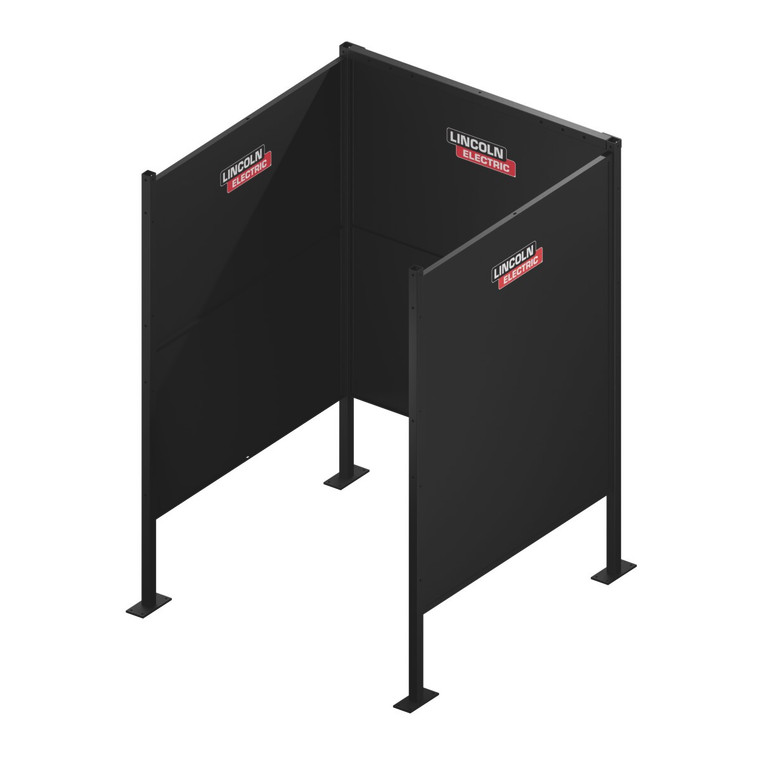 Lincoln 5Ft Stand-Alone Starter Weld Booth - K5737-1