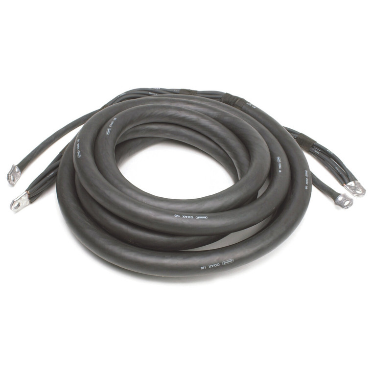 Lincoln 1/0 Coaxial Weld Power Cable, Lug to Lug, 50 ft. - K1796-50