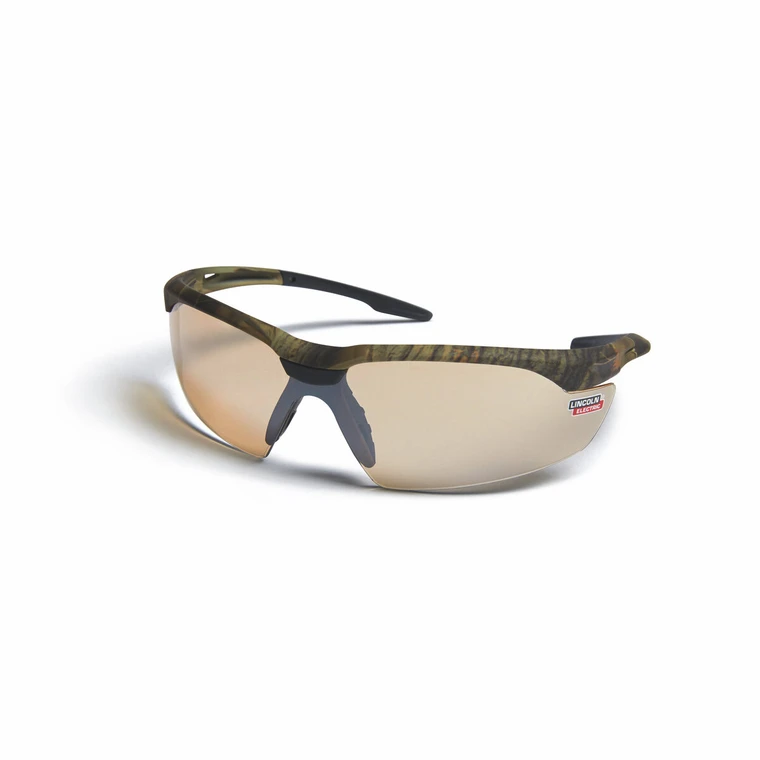Lincoln Camo Axilux Bronze Safety Glasses - K4677-1