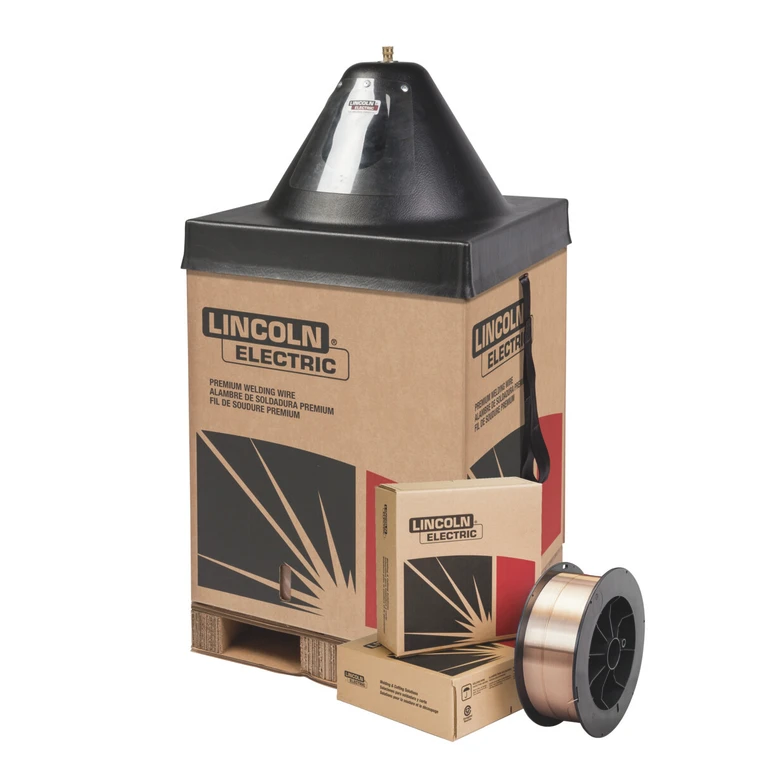 Lincoln SuperGlaze SiBR MIG Welding Wire, .035 in., 500 lb Gem-Pak - ED036802