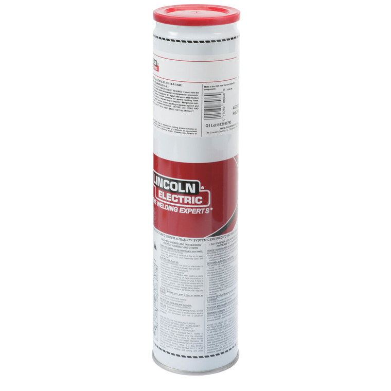 Lincoln Excalibur 316/316L-15 Stainless Stick Electrode, 3/32 in., 8 lb Can - ED033108