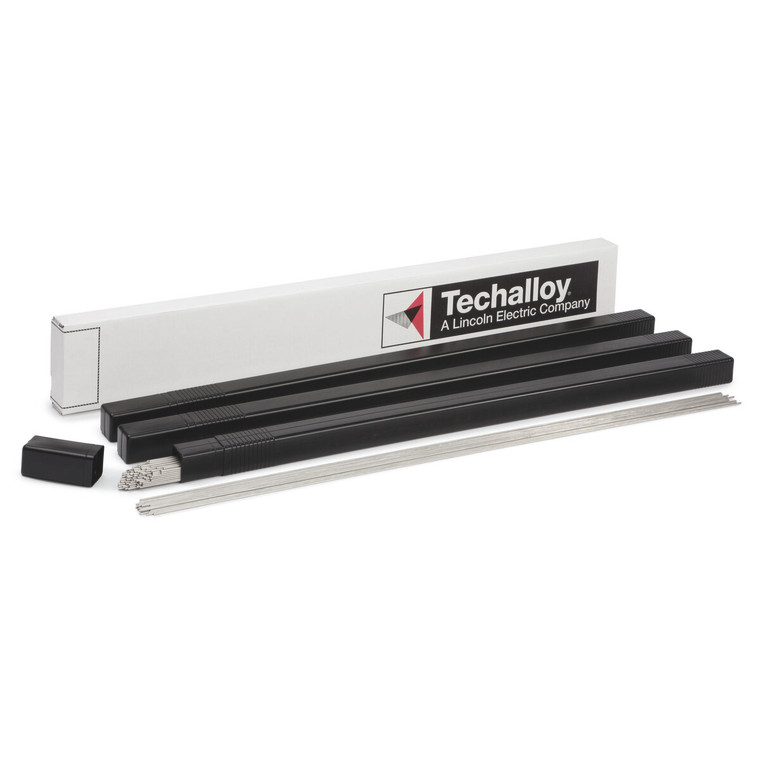 Lincoln Techalloy 718 Nickel TIG Welding Rod, 1/8 in., 10 lb Tube - TG718125638