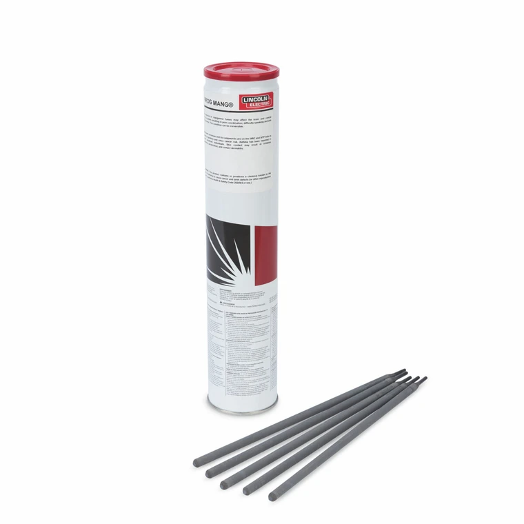 Lincoln Wearshield Super Rail Hardfacing Stick Electrode, 3/16 in., 10 lb Can - ED035352