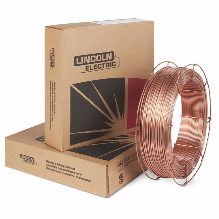 Lincoln Lincolnweld L-56 Submerged Arc Welding Wire, 1/8 in., 60 lb Coil - ED011671