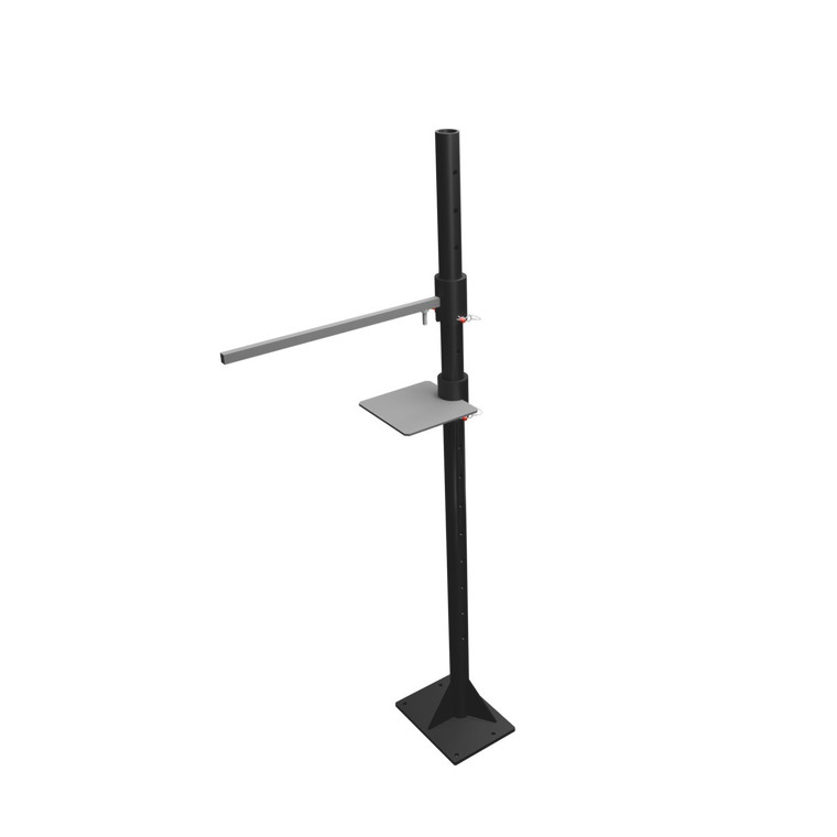 Lincoln Floor Post With Bar And Platform One-Pak - K5248-4