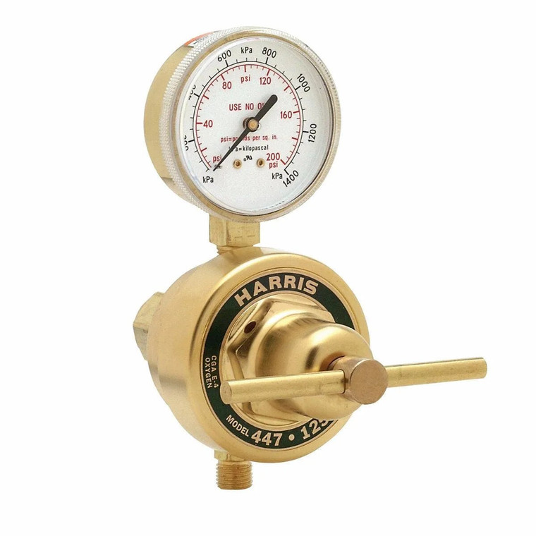 Harris 447-200-CR Station Single-Stage Pressure Regulator - 4000557