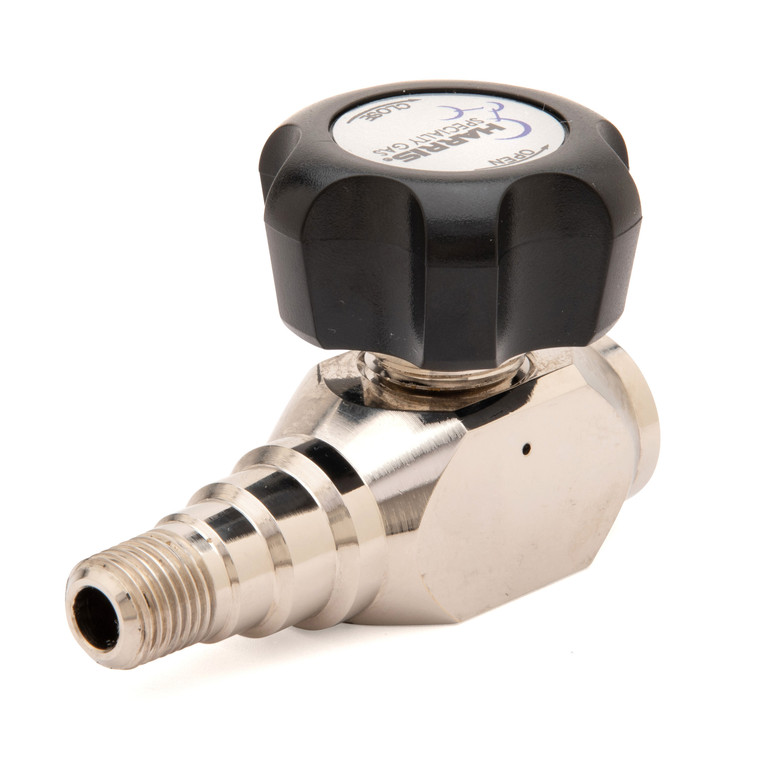 Harris Regulator Outlet Valve 1/4" FNPT x 1/4" FNPT Brass - 9101382