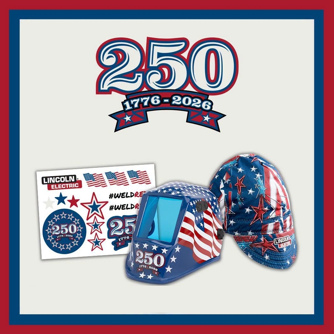 Lincoln Electric USA 250 commemorative pack